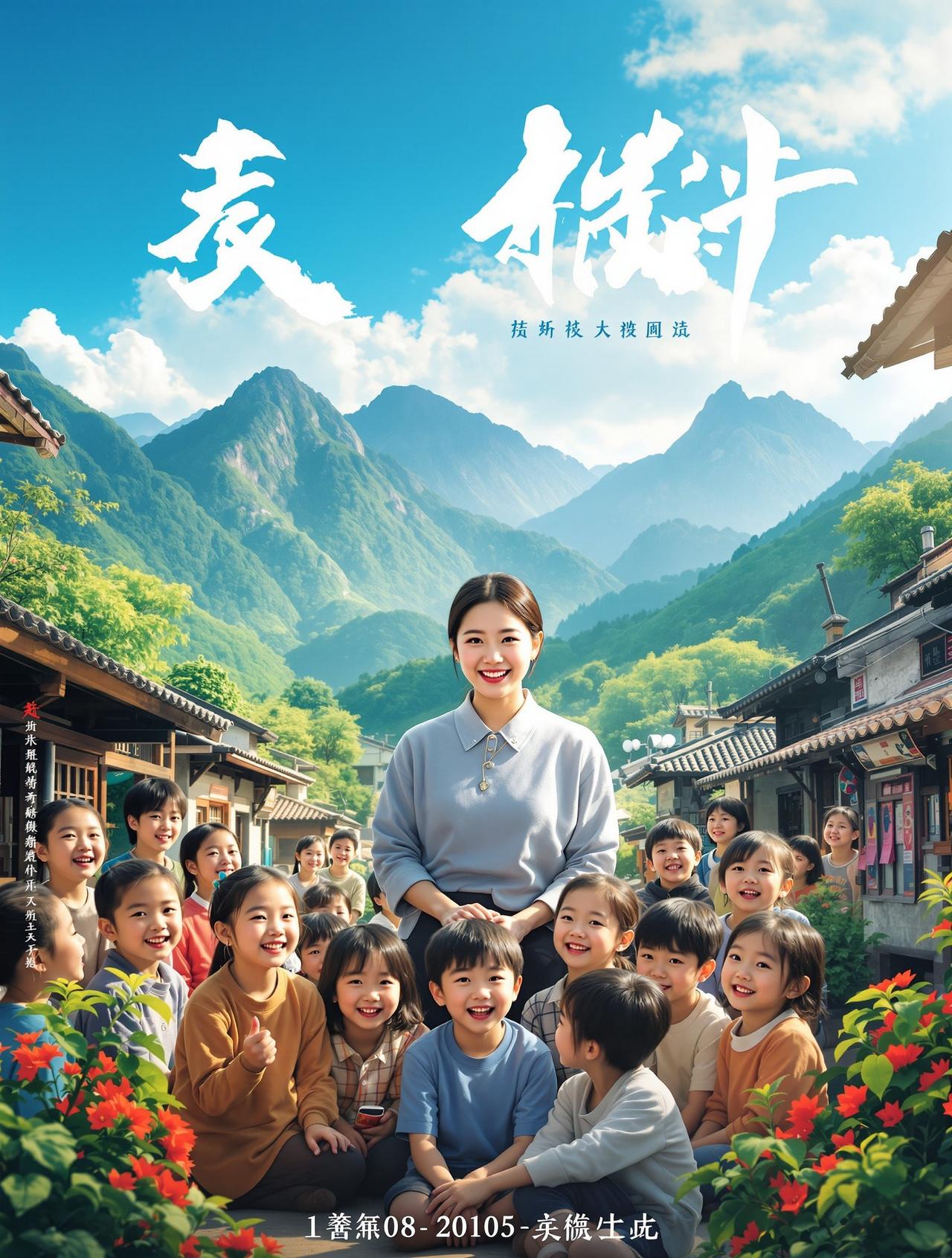 天空影院作品《山村教师》官方海报